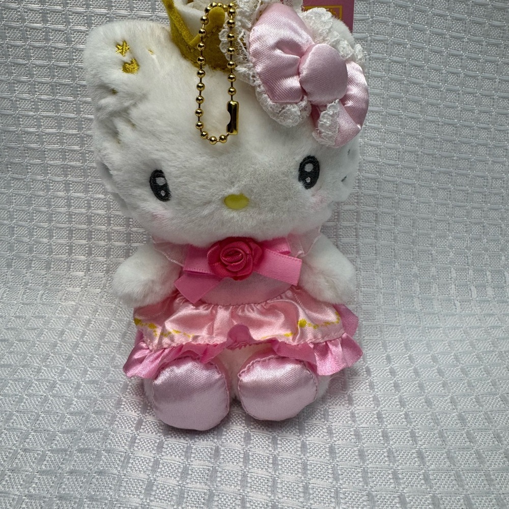 Sanrio Hello Kitty White and Pink the “my No. 1 series” Princess Plush